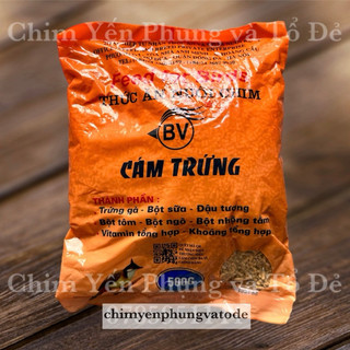 1 gói Cám Trứng Ba Vì (Tem) 500g - Thức Ăn Chim - hoặc làm mồi câu cá.