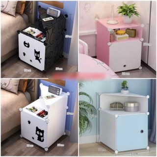 TỦ NHỰA ĐA NĂNG MINI 2 TẦNG ĐỂ ĐẦU GIƯỜNG NHỎ GỌN ( chọn màu theo phân loại)