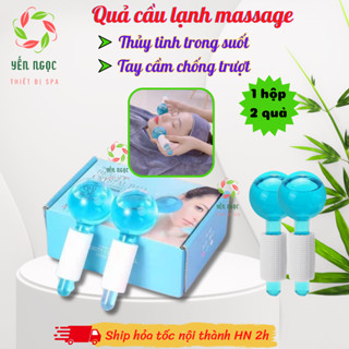 Quả cầu lạnh massage mặt, đẩy tinh chất, thanh lăn mặt lạnh siêu đẹp
