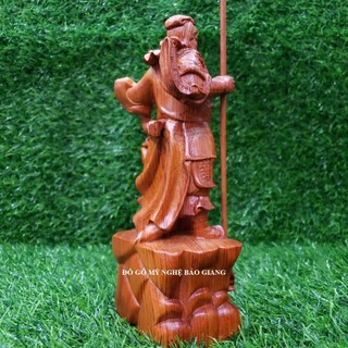 Tượng quan công làm bằng gỗ