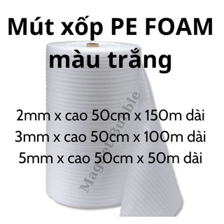 Xốp pe foam 2mm x 50cm x 150m