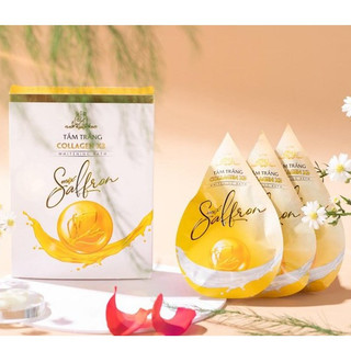 Tắm Trắng Collagen x3 mix saffron Chính Hãng