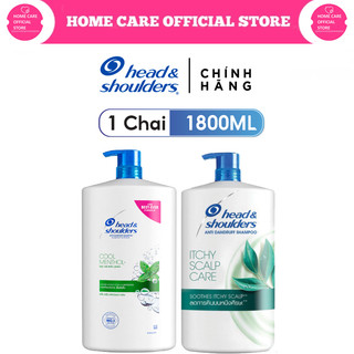 Dầu Gội Head&Shoulders mát lạnh bạc hà chai 1800ml