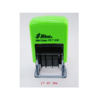 DẤU NGÀY THÁNG NĂM - DẤU PET-300 - CHỮ CAO 3mm