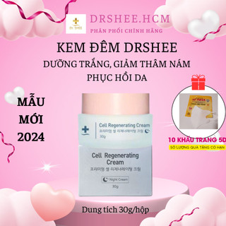 Kem đêm Drshee cấp ẩm phục hồi da Face Night Cream Dr.Shee 30g giảm thâm sạm nám da chậm lão hóa