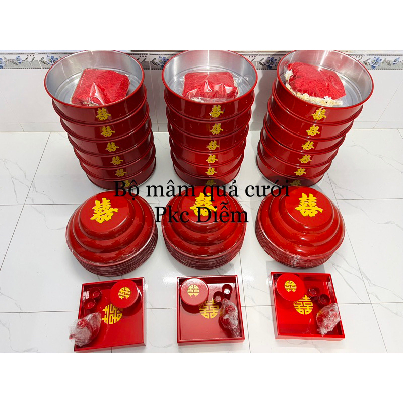 Bộ 6 mâm quả
