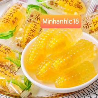   Hàng mới  Kẹo Ngô dẻo trong suốt nhân chảy Coowy Đài Loan - Kẹo Bắp dẻo 