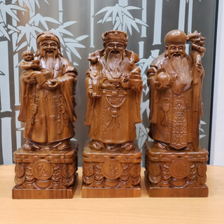 Bộ tượng tam đa phúc lộc thọ bằng gỗ