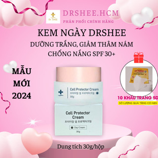 Kem ngày Drshee giảm thâm nám, kem dưỡng da Drshee nâng tone chống nắng Face Day Cream Dr.shee 30g