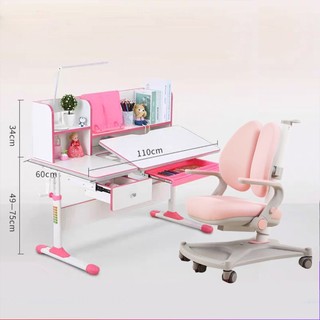 Bộ Bàn Ghế học sinh chống Gù Chống Cận newber 350 - Bàn học thông minh 110cm dùng tới 18 tuổi