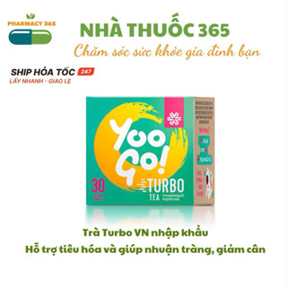 Trà thảo mộc Yoo Go Turbo Tea siberian, Hỗ trợ giảm cân - hộp 30 gói