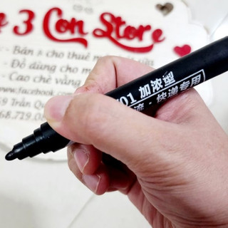 Bút lông dầu ghi túi trữ sữa, bình trữ sữa thủy tinh, túi đựng sữa bột,...