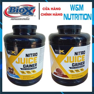 Tăng cân tăng cơ Nitro Juice Gainer Biox 4KG - Sữa Tăng cân tăng cơ BIOX