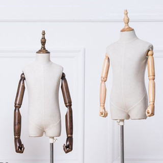 Manocanh trẻ em tay gỗ vàng, gỗ nâu, gỗ trắng size 8-10 tuổi, màu tay ghi chú