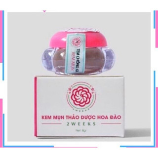 Kem Mụn Thảo Dược Hoa Đào 2 Weeks (100% CHÍNH HÃNG)