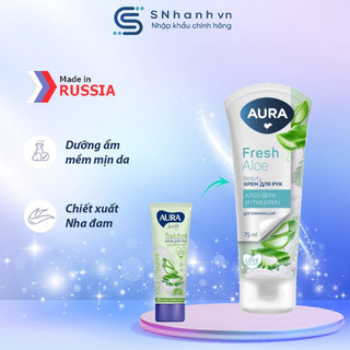Kem dưỡng tay Aura Beauty Fresh Bomb với dầu Oliu và Acid hyaluronic 75ml