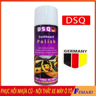[ Đẹp Như Mới ] Chai xịt dưỡng nhựa nhám, phục hồi nhựa, Làm mới nhựa đen Dashboar Sprayking -FEMARI
