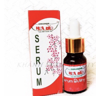 Serum Hoa Đào - Serum dưỡng da, se khít lỗ chân lông và phục hồi da Hoa Đào 12ml (cam kết chính hãng)
