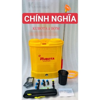  Bình xịt điện Kubota 20 lít 2 bơm bảo hành 12 tháng 