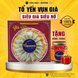 Tổ yến sào vụn già nguyên chất nở nhiều nha trang vipa yến vụn nguyên chất 100%