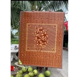 Chiếu trúc lụa vân gỗ,trúc lụa mịn,dày,trúc tăm Tây bắc,kích thước 0,8-2m,trúc lụa cho bé ,bền-xuongchieuninhbinh