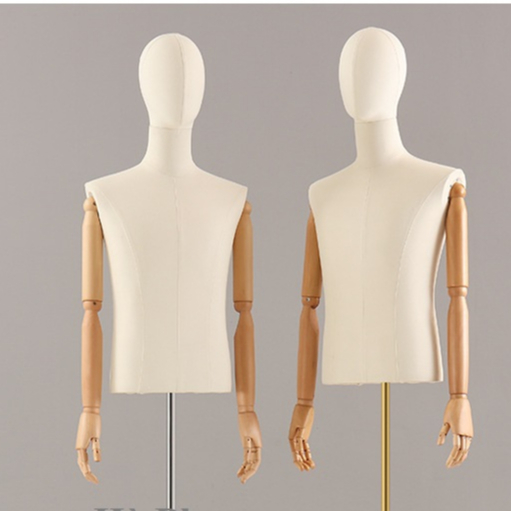 Manocanh Manocanh Nam Tay Gỗ Hoặc Nhựa Màu Vàng Manocanh NAM Có Tay