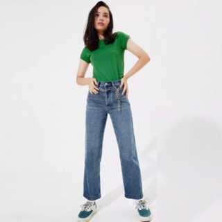 Pass Quần Dad Jeans thebluetshirt Size 26