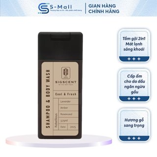 Dầu gội Sữa tắm 2in1 cho Nam Sigscent Rebellious 375ml