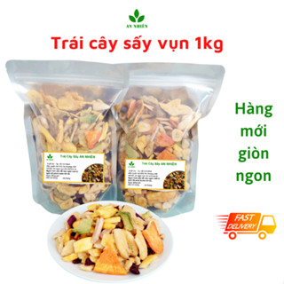 Trái cây sấy, hoa quả sấy An Nhiên hàng vụn 1KG