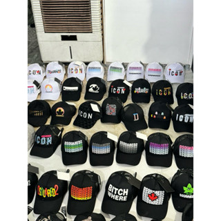 Mũ lưỡi trai,nón kết phối lưới DSQ,Icon  cao cấp nam nữ