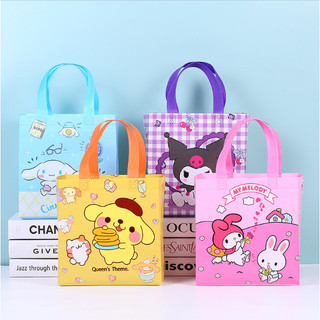 túi in sẵn sanrio cute dễ thương 23x23cm