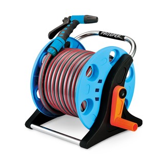 Bộ Vòi Phun Tưới 25 Mét Rulo cuốn Tay  PR2515A Ống nước kết cấu 3 Lớp