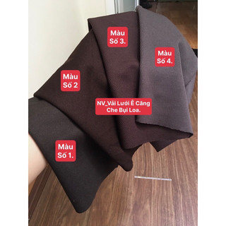 Vải ê căng, che chắn bụi loa. MÀU NÂU. (1 lớp) (1m*1,15m).