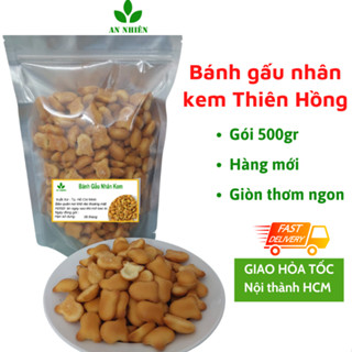 Bánh gấu nhân kem Thiên Hồng 500gr