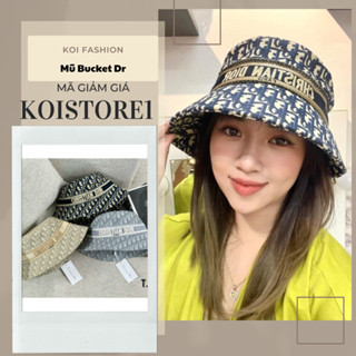 Hàng Loại 1 | Mũ Bucket Dạ, Nón Bucket Vành Tròn Cụp Chất Dạ Thêu Cao Cấp Hàng Quảng Châu Form Nam Nữ