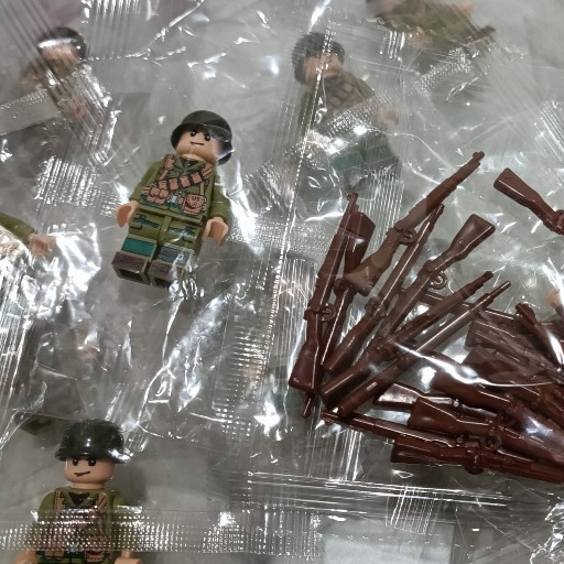 Combo 20 lego lính kèm súng