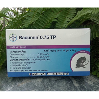 THUỐC DIỆT CHUỘT RACUMIN 0.75 TP