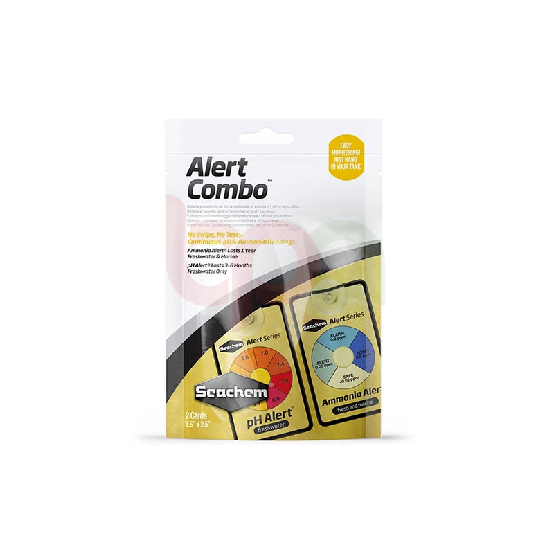 ALERT COMBO 6 THÁNG SEACHEM AMMONIA NH3 & PH - BỘ ĐO CHẤT LƯỢNG NƯỚC HỒ THỦY SINH
