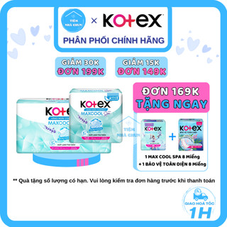 Che tên - gói 20 miếng / 40 miếng băng vệ sinh kotex hàng ngày compact maxcool french spa - nhi.tnl