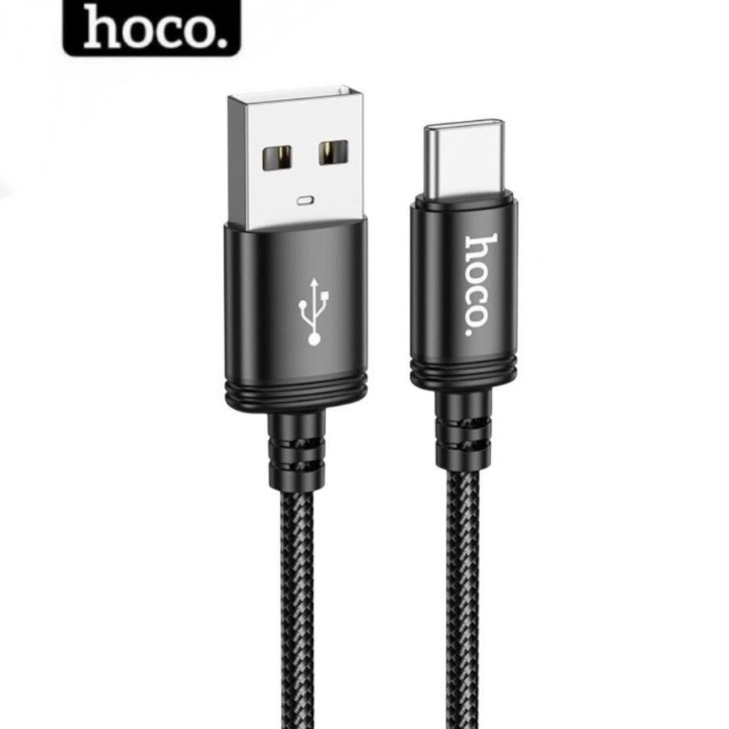 Dây sạc chính hãng Hoco cáp bọc dù mềm dẻo cao cấp chống đứt gãy dùng cho các dòng điện thoại | BigBuy360 - bigbuy360.vn