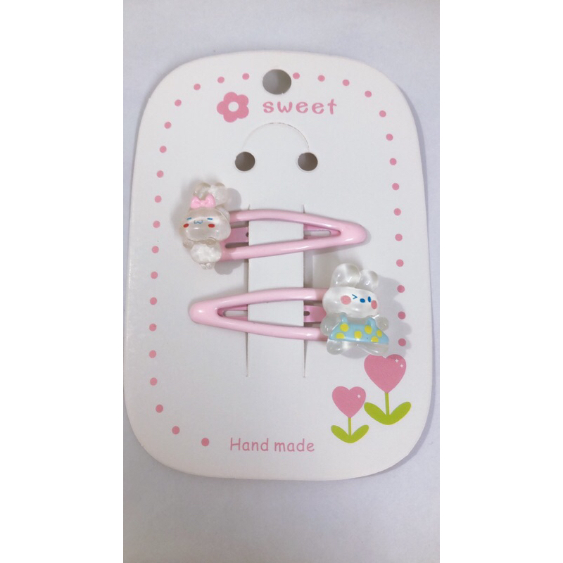 🌼Sét Kẹp bấm tóc kèm charm siêu cưng cho Bé🌼