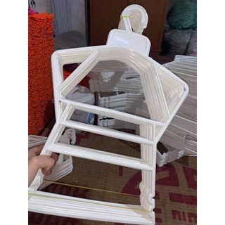 Móc bộ treo quần áo trẻ em size 4-7 tuổi