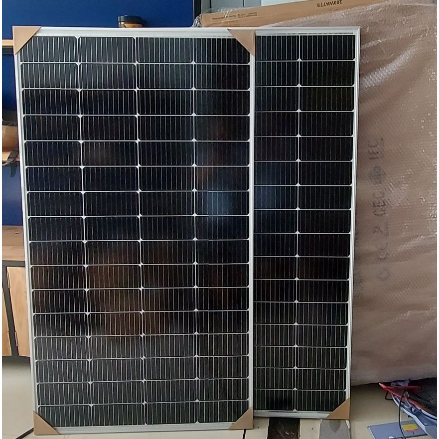 🔥 CÔNG NGHỆ MỚI 200W 18V 12BB HÃNG SOYER SOLAR 🔥 1375*765*30mm Tấm pin năng lượng mặt trời 200W mono