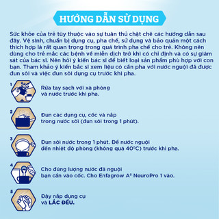 Sữa Bột EN FA A2 Neuropro 1,2,3 800g Hỗ trợ tăng cân và tiêu hoá