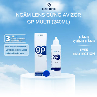 Dung dịch ngâm rửa kính áp tròng cứng Avizor GP Multi (240ml)- nước ngâm lens ortho k