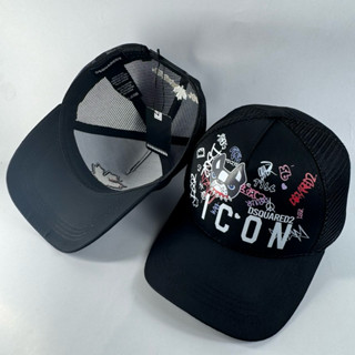 Mũ lưỡi trai, nón kết DSQ icon dog bull 1964 phối lưới cao cấp