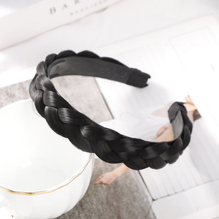 Tóc giả băng đô thắt bím bờm tết tóc giả 1.5~4.5cm cho nữ