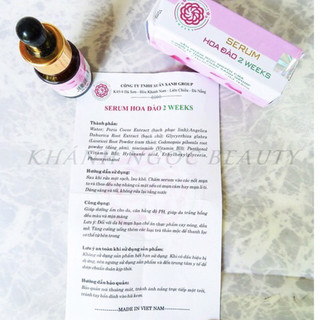 Serum Thảo Dược Hoa Đào Xuân Xanh Group
