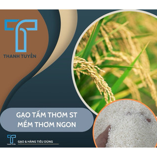 Gạo tấm thơm st - gạo st25 gãy, dẻo mềm thơm bao 5kg