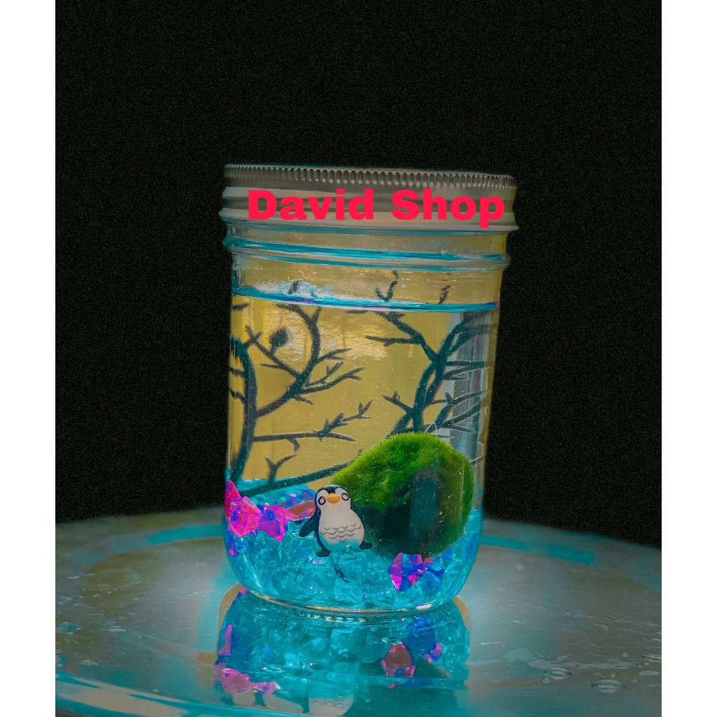 lọ marimo thủy tinh trang trí size lớn